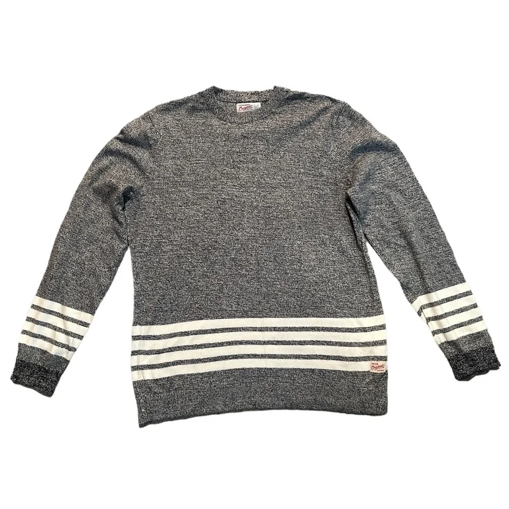 Jack & Jones pull over men sweater size large 100% cotton.